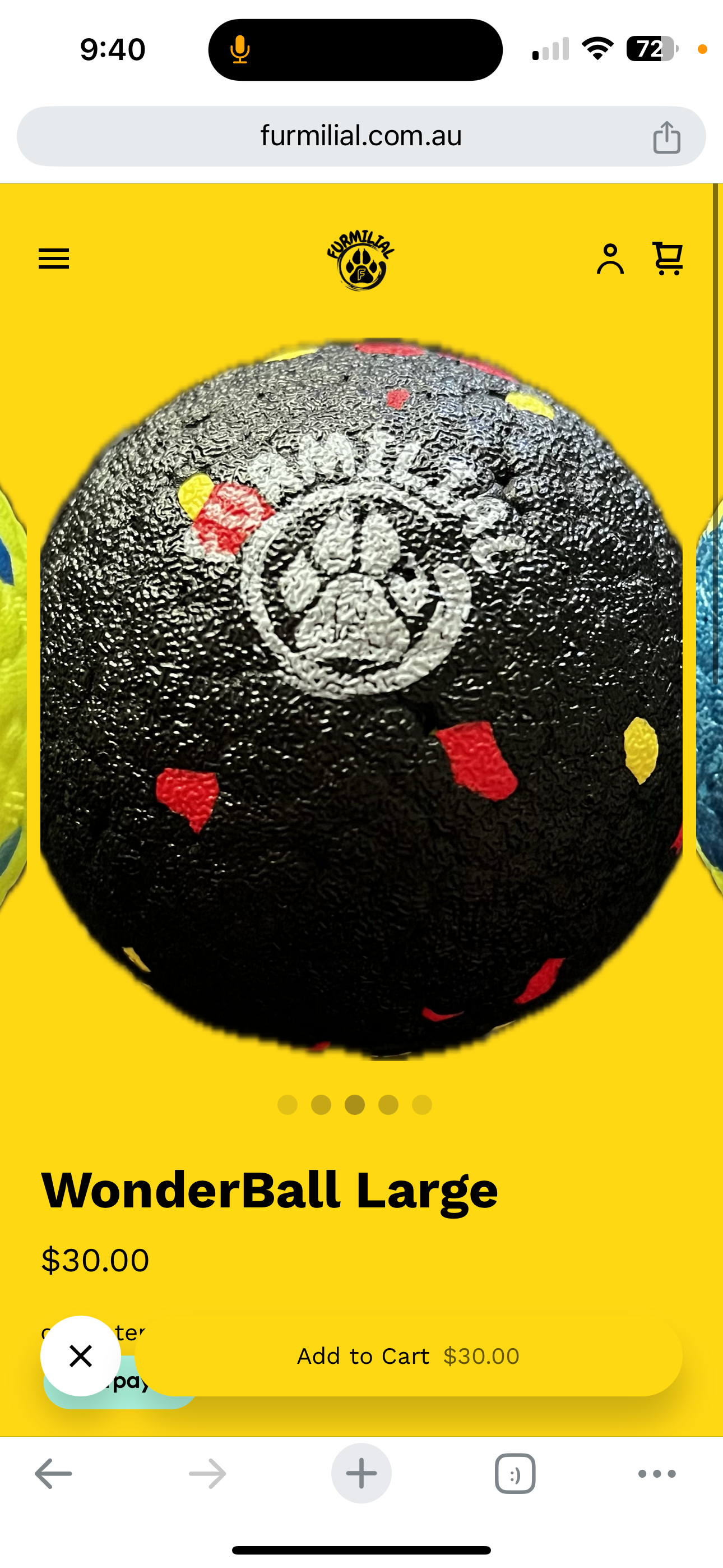 Furmilial Ball - The famous Wilson