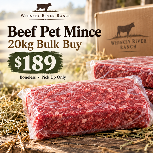 Boneless Beef Pet Mince BULK BUY