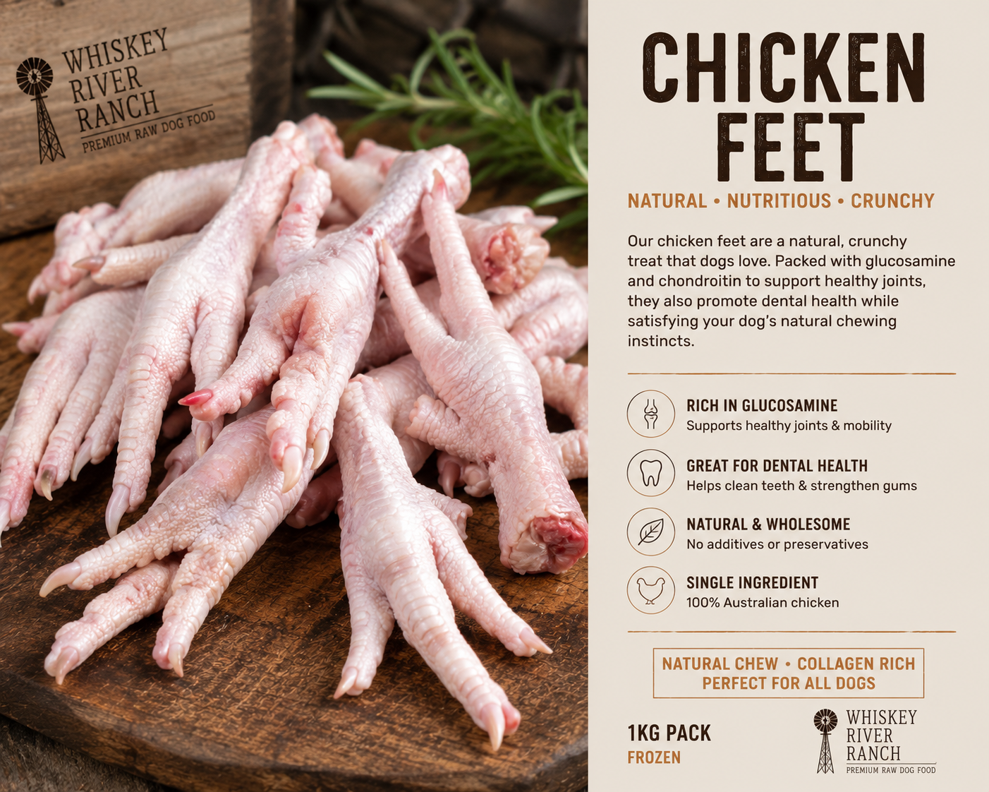 Chicken Feet 1kg bags