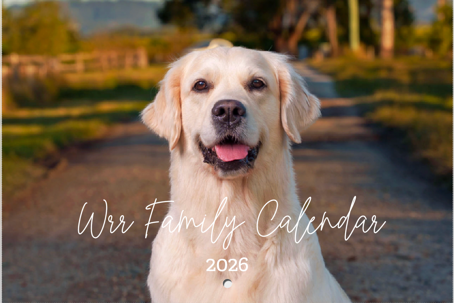 WRR 2026 Family Calendar