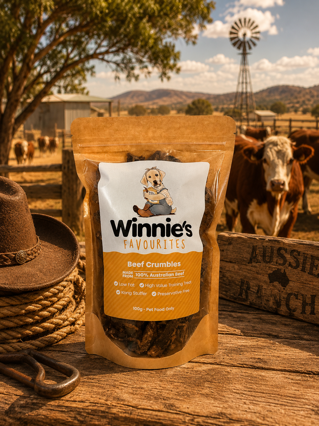 Winnie's Favourites - Beef Crumbles