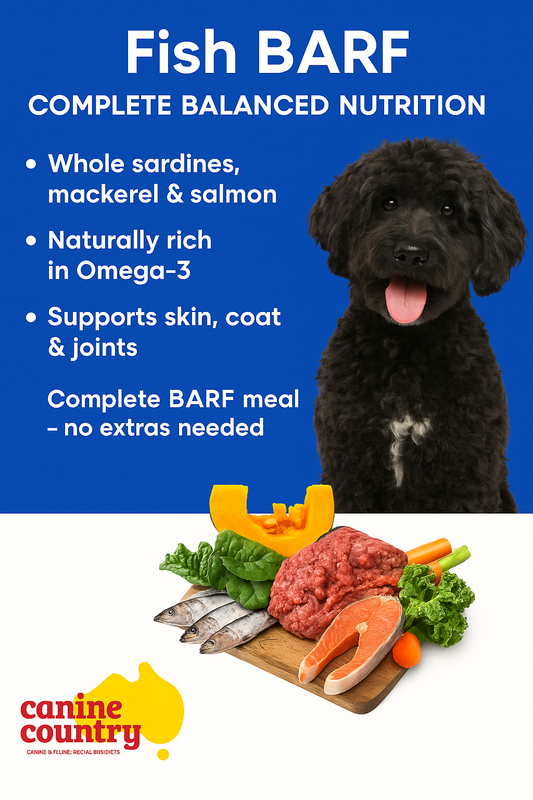 Canine Country Raw Food (BARF) -  Fish (Low Fat) Pick Up only