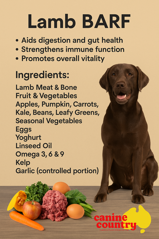 Balanced BARF -  Lamb (High Protein) Meal