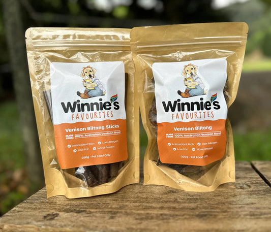 Winnie's Favourites - Venison Biltong