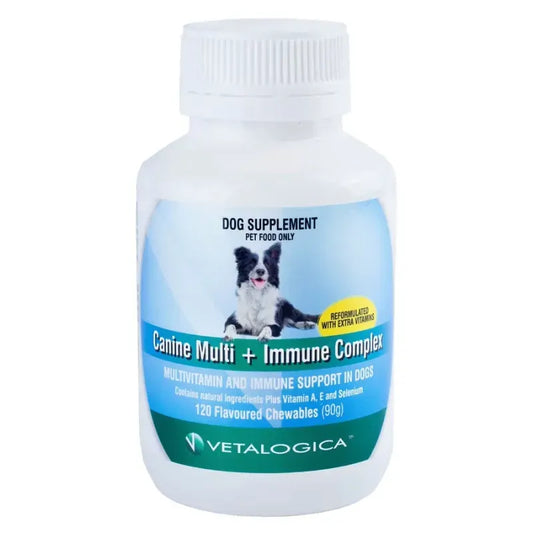 Vetalogica Canine Multi &amp; Immune Complex – 120 Chews